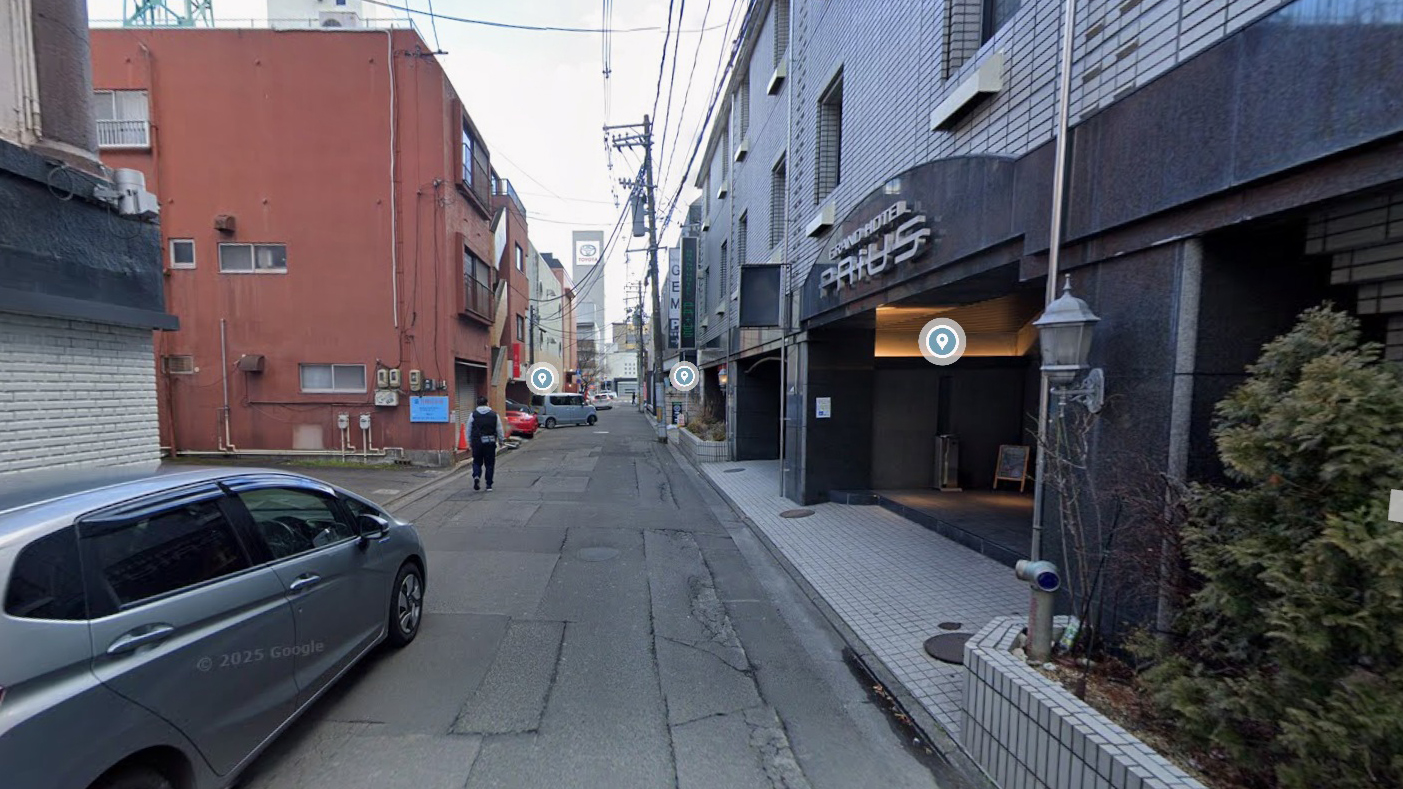 仙台市青葉区立町のラブホ街